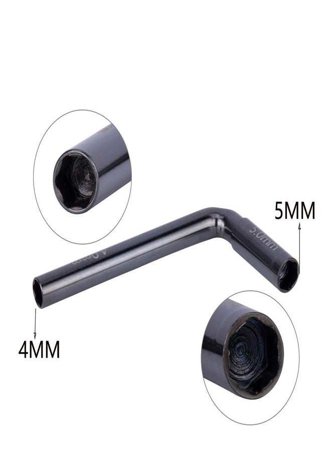 YSKMLOLP RC Car Spanner,Metal Thin Hex Nut Driver Mini Spanner M2/4mm&M2.5/5mm for RC Car 1/18 1/24 TRX4M SCX24 FCX24 AX24 FMS24 Sleeve Tools - Image 2